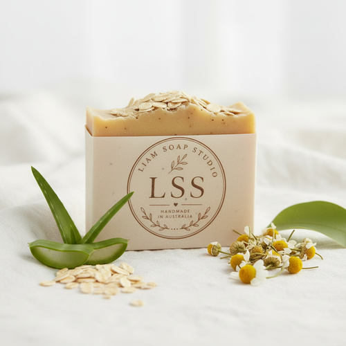 Gentle Oat Soap - Eczema Background