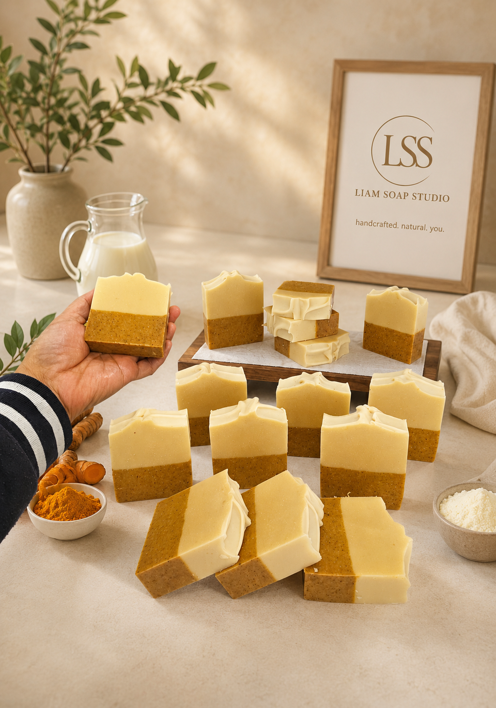 Milky Turmeric Soap Bar